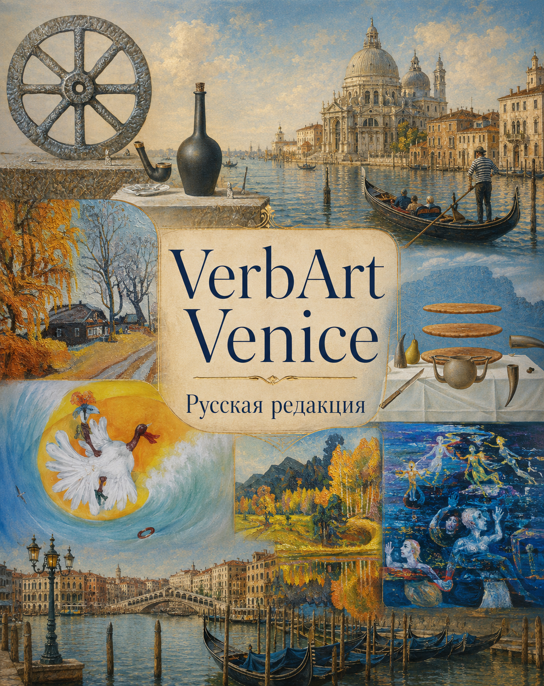 Обложка книги «VerbArt. Сателлитный проект Венецианского биеннале современного искусства. VerbArt Digital Editions. 2026»