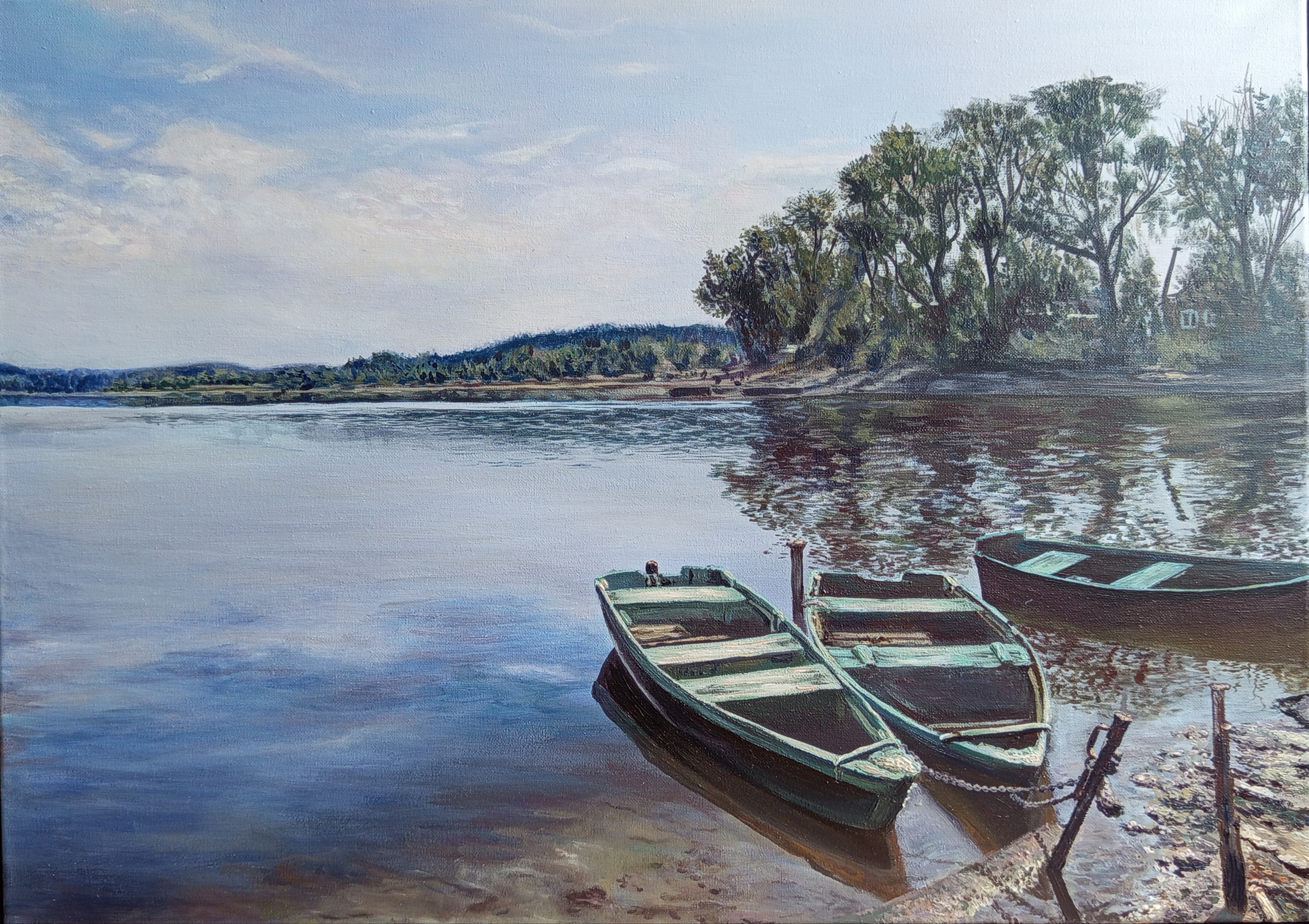 Картина «Нижняя Салда. Водокачка», Volzyk Ekaterina, Холст, акрил, 2026