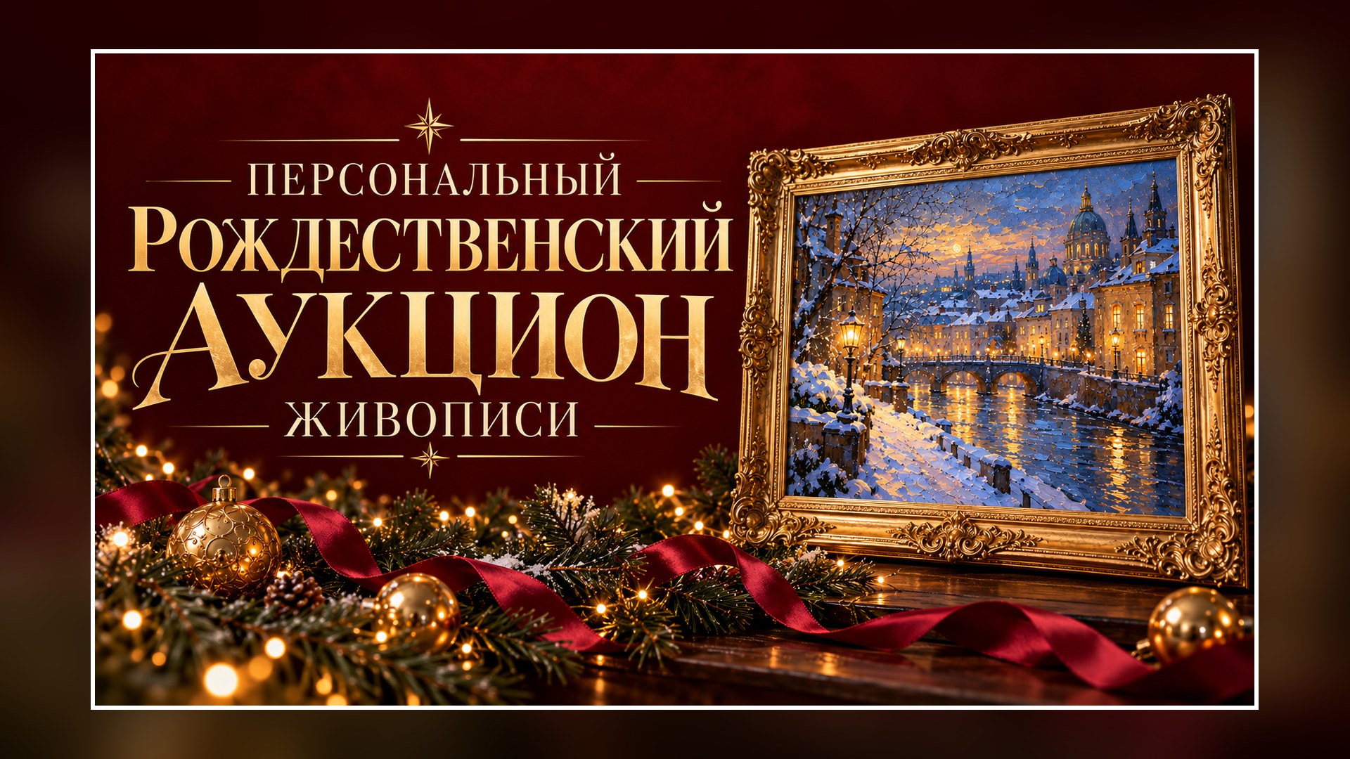 Персональный рождественский аукцион Юрия Попова